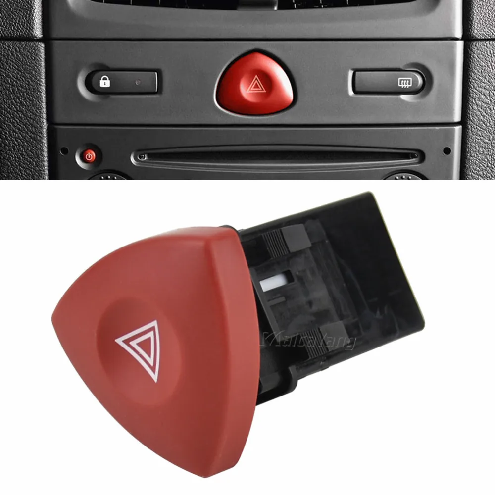 

8200442724 93856337 Кнопка включения аварийной сигнализации для Renault Trafic, Espace, Laguna, Vauxhall Vivaro, Nissan Primastar