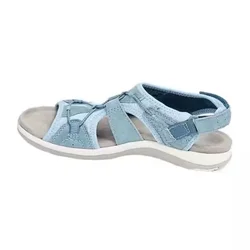 Women Sandals Hollow Out Summer Comfortable Sport Sandals Open Toe Non-Slip Cut Out Soft Female