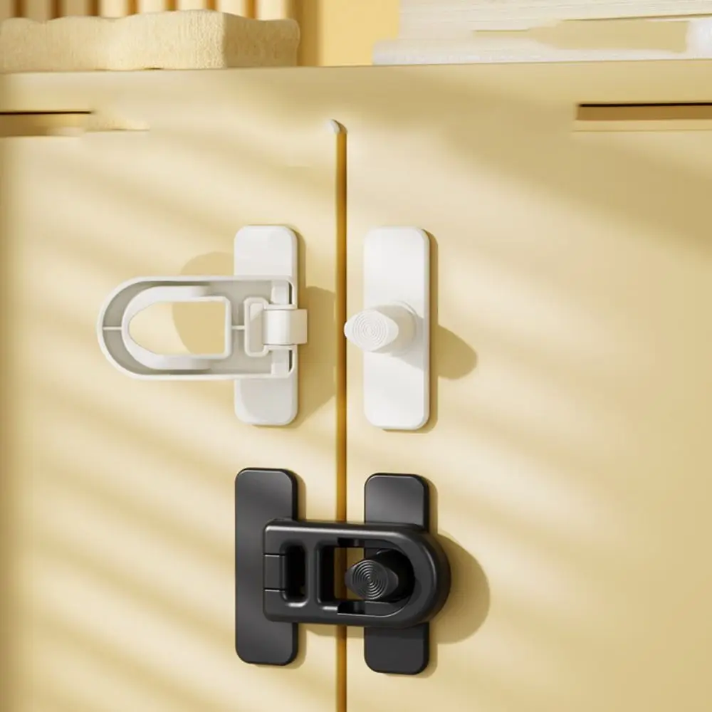 Durable Plastic Safety Lock Useful Multifunction Refrigerator Door Latch Security Protection Cabinet Drawer Lock