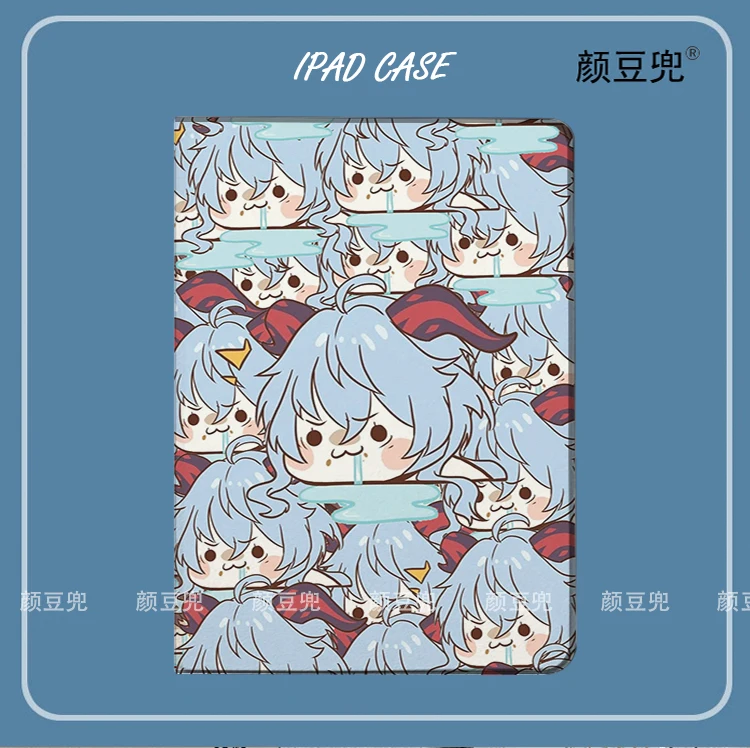 

Genshin Impact Ganyu Anime Case For iPad 10.2 7th 8th Air 2 3 Mini 6 5 Case Luxury Silicone For iPad Air 4 5 iPad Pro 11 12.9 in