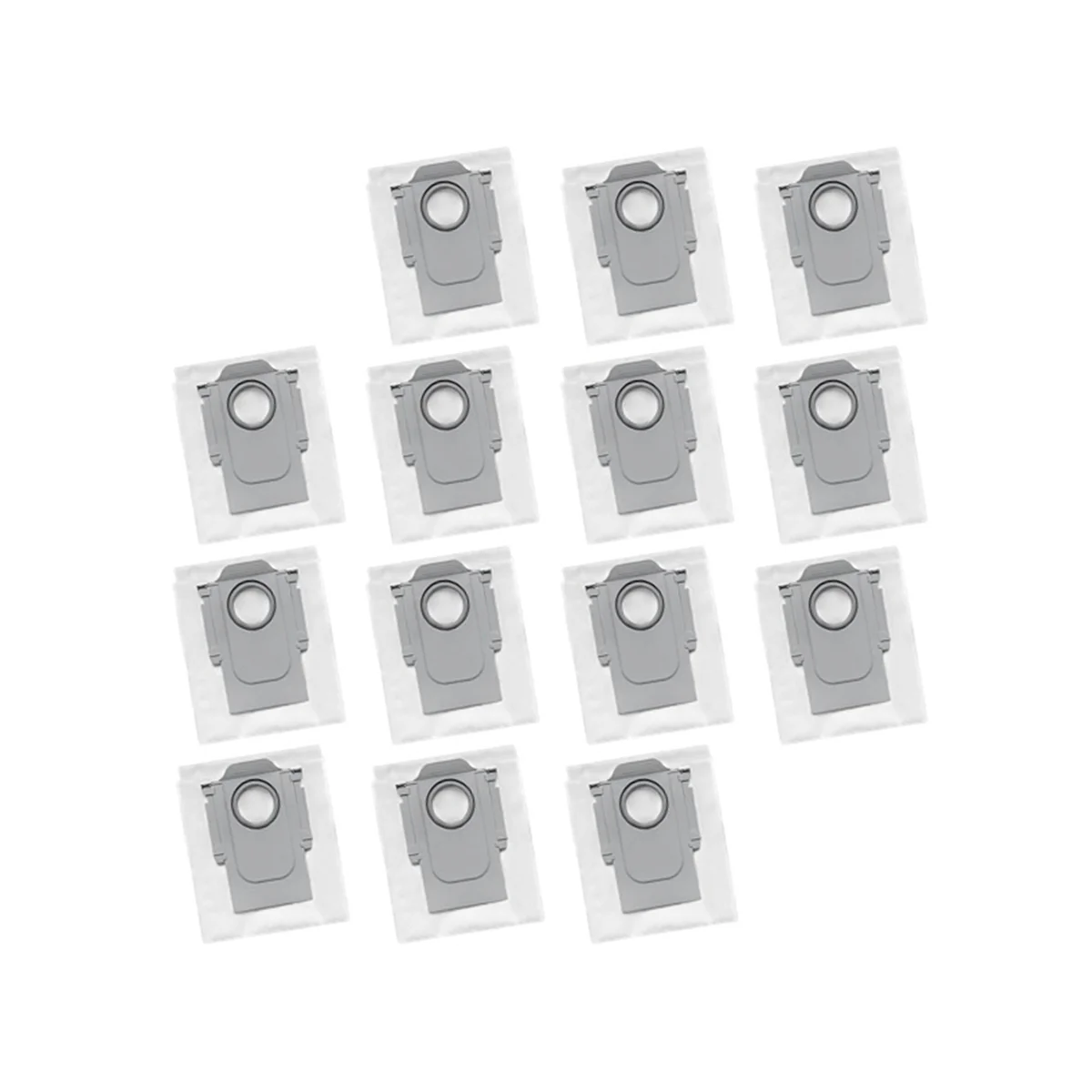 14PCS for P10 / Q Robot Vacuum Cleaner Accessories Dust Bag Garbage Dust Bag Replacement Parts