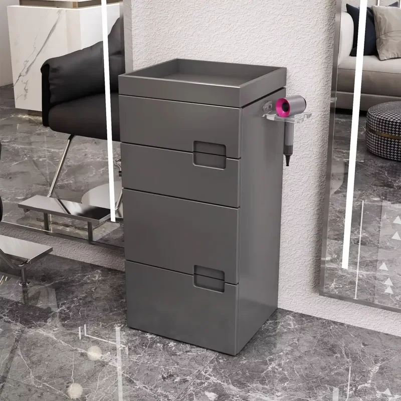Barber Cabinet Station Tattoo Trolley Salon Cart