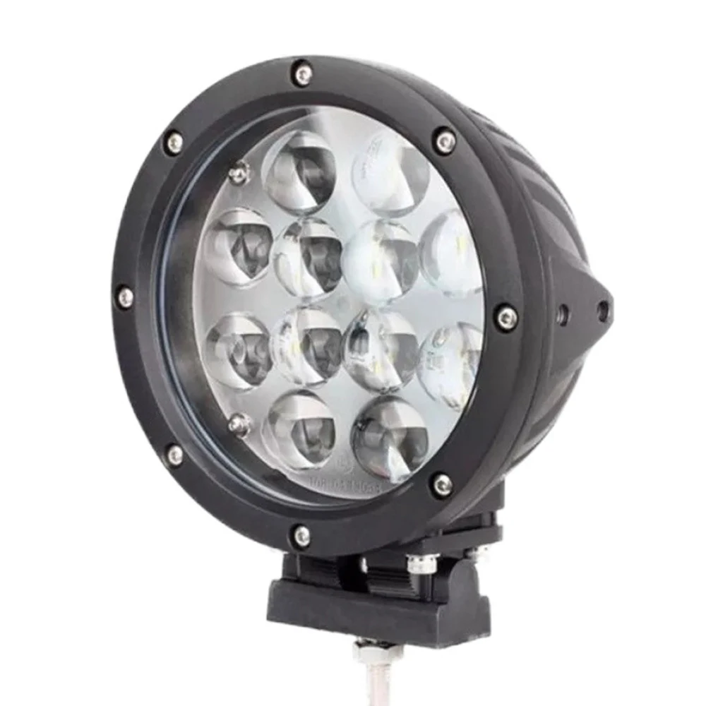 7-Zoll-4D-LED-Arbeitsscheinwerfer für Offroad-SUV-LKW, Nebelscheinwerfer, LED-Spotlichter, hochhelle Arbeitsleuchten – Detail 2