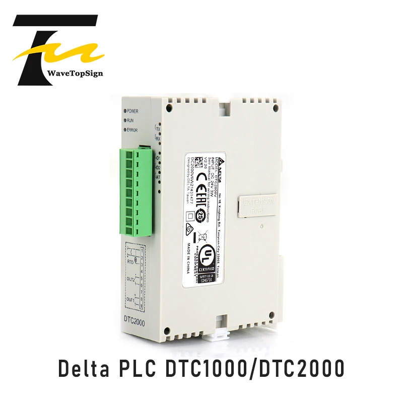 

WaveTopSign Delta PLC Module Thermostat Temperature Controller DTC Series DTC1000C DTC1000L DTC1000R DTC2000V DTC2000R DT2000C