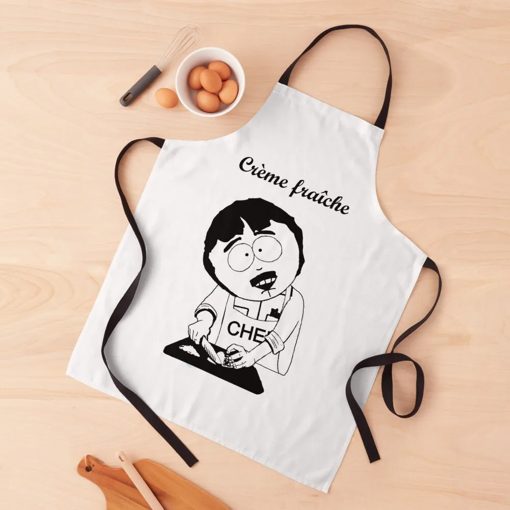 

Creme Fraiche South park Apron Home Cleaning Art Nursing Women's Dress Apron