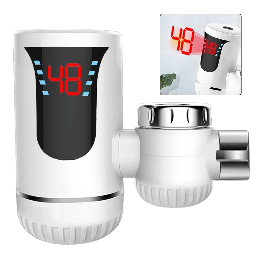 14*13*6.5cm Tankless WaterHeater Energy Saving Faucet Heater Water Heater Electric Water Heater Compact Installation Size