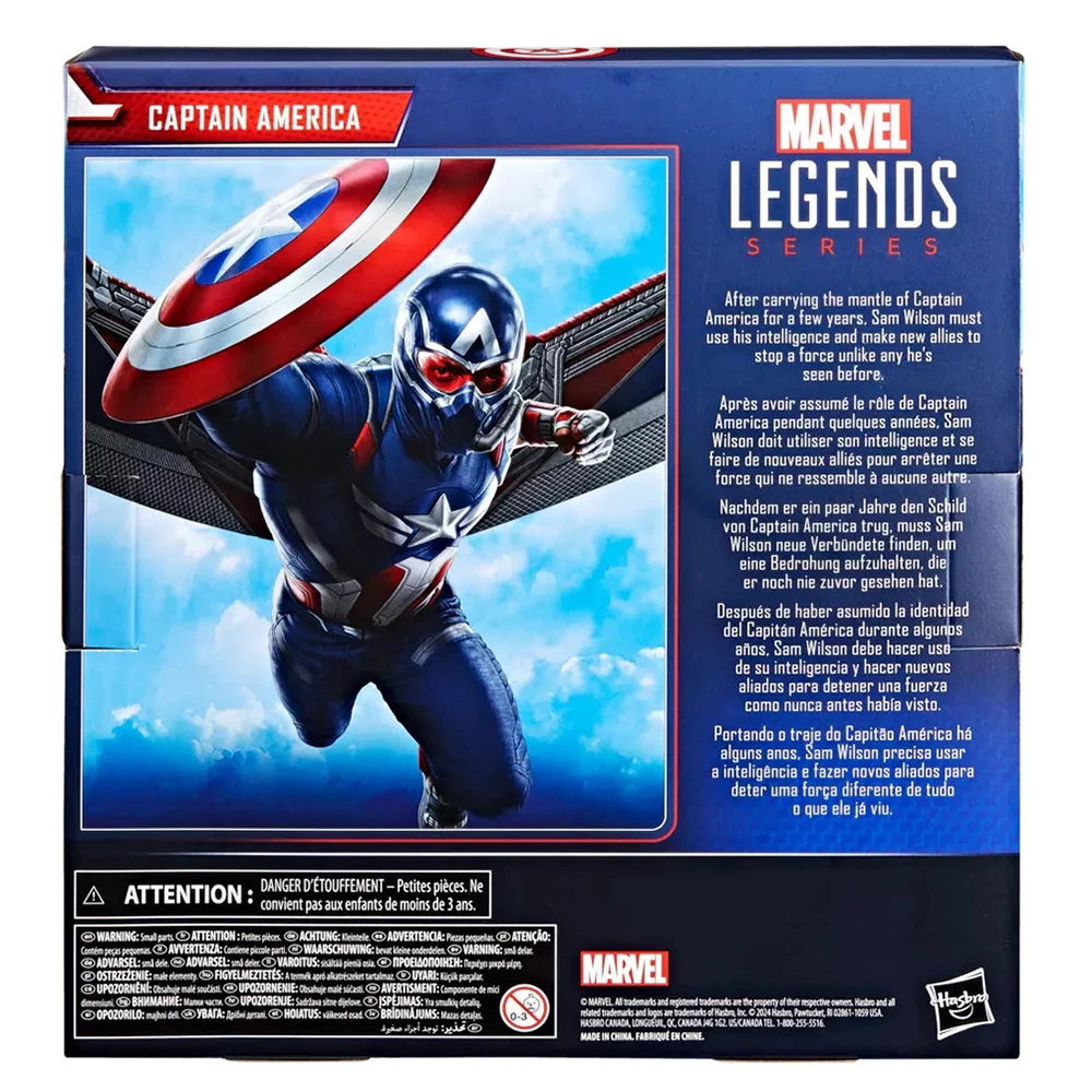 NEW Original Hasbro Marvel Legends Series Captain America (Brave New Worl) 6-inch Scale Deluxe Action Figure Model Gifts