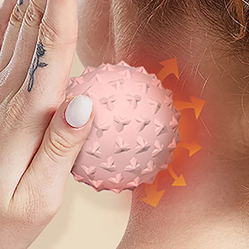 دليل تدليك الكرة فآسيا الكرة العضلات الاسترخاء تدليك اليوغا اللياقة البدنية أداة الخصر الكتف الرقبة تدليك القدم ميريديان #1