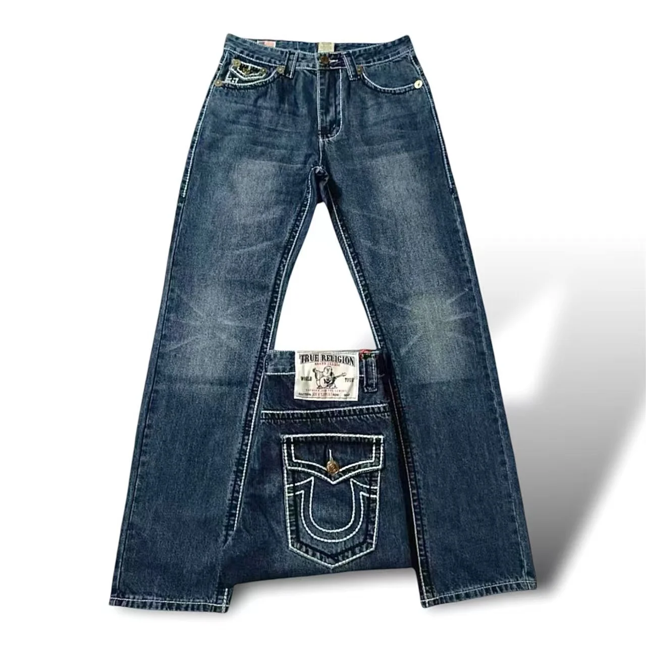 Dark blue white line 2929