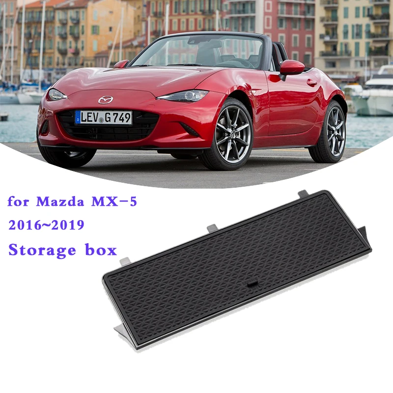 

Secondary Storage Box for Mazda MX-5 MX 5 MX5 ND 2016~2019 Center Console Organizer Tray Car Central Armrest Styling Accessorise