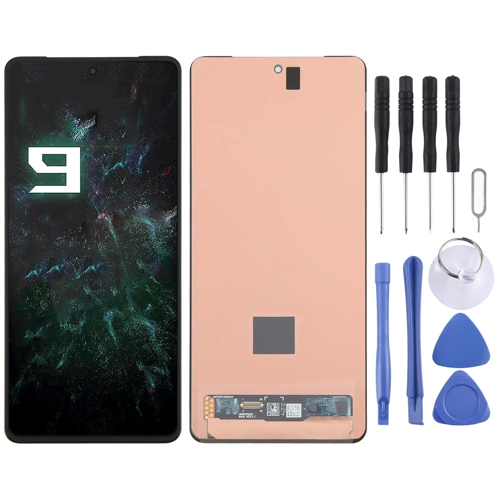 OLED LCD Screen with Digitizer Full Assembly For Asus ROG Phone 9 5G