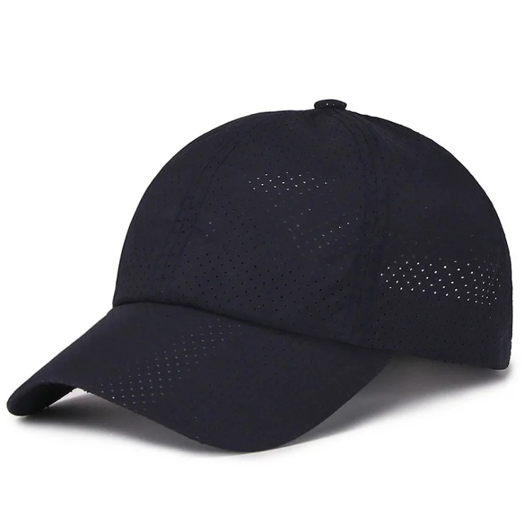 2022 New Summer Men Women Snapback Quick Dry Mesh Baseball Cap Sun Hat Bone Breathable Hats Adjustable outdoor hat