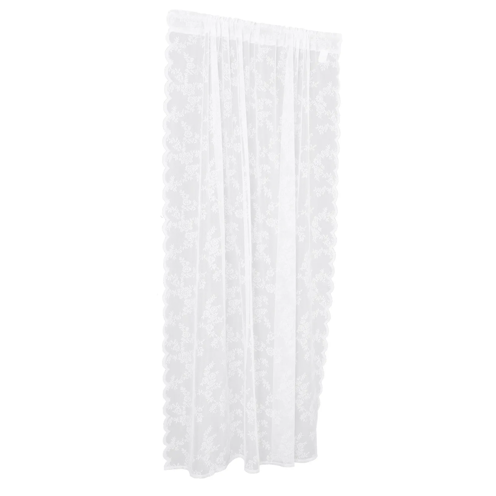 1Pcs Romantic Elegant Sheer Voile Curtain with Excellent Wear Tear Resistance Fine Texture Comfortable Feel Easy Install Remove