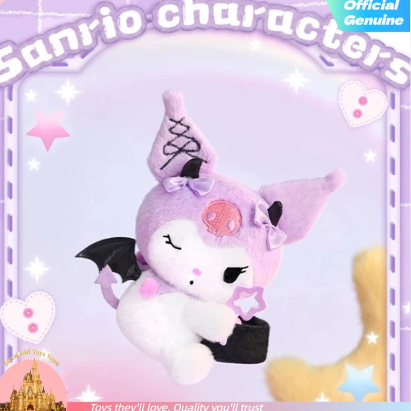 

New Sanrio Characters Haggugu Plush Blind Box Kuromi My Melody Pendant Keychain Cute Doll Toy Bag Ornament Gift For Girls Fans