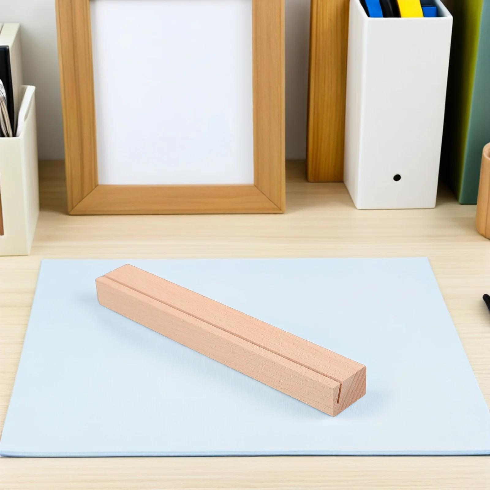 Soporte de Madera para Caja de Rompecabezas - Profundidad de Ranura de 1.2 cm, Ancho de 2 mm, Soporte para Accesorios de Rompecabezas, Exhibición de Imágenes para Adultos y Niños