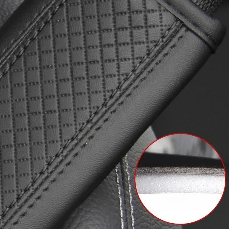 Car accessories seat belt PU Leather Safety Belt Shoulder Cover Breathable Protection Seat Belt Padding Pad Auto Interior