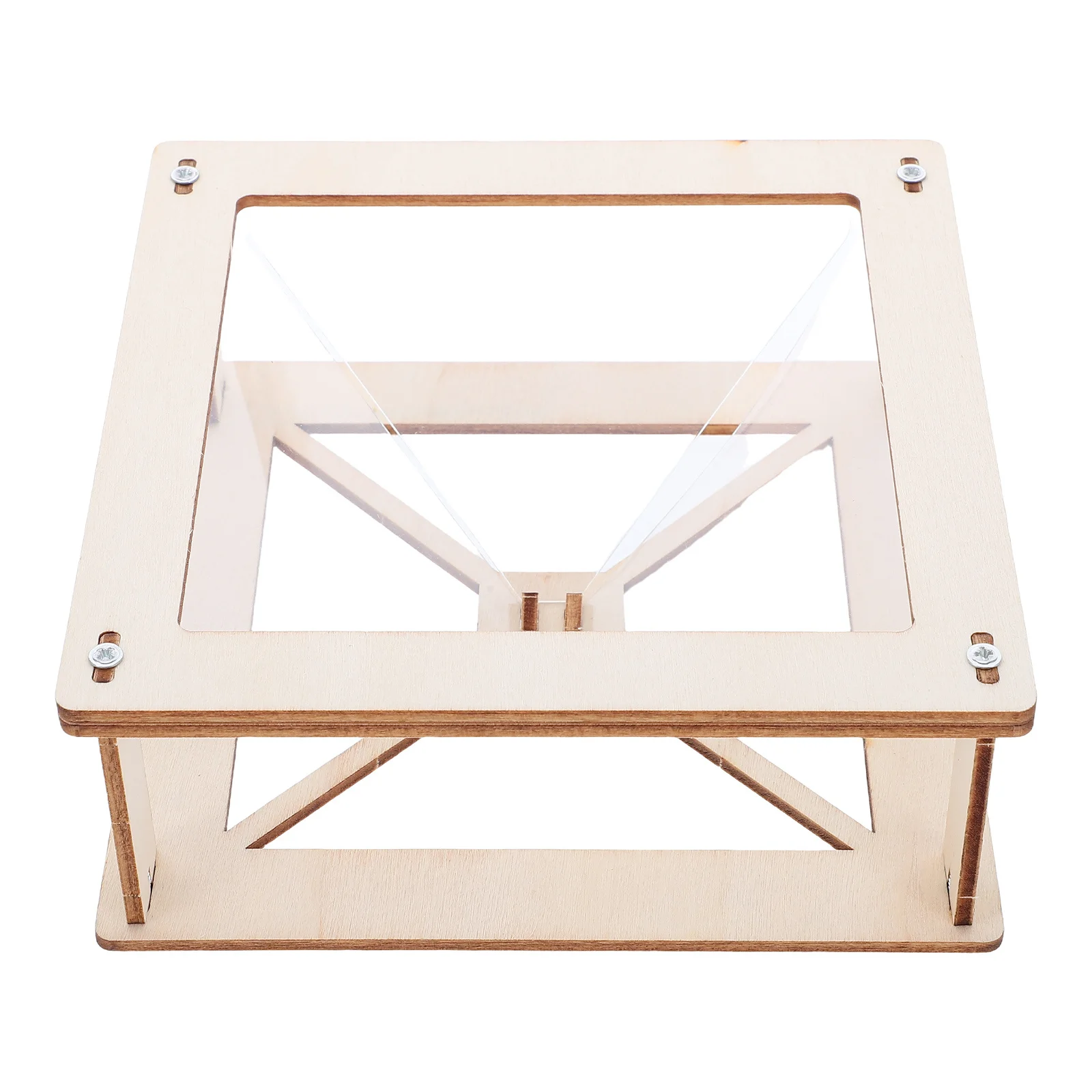 6Sets DIY Holographic Projector Pyramid 3D Smartphone Display Learning Science Educational Mobile Hologram Projector Kit