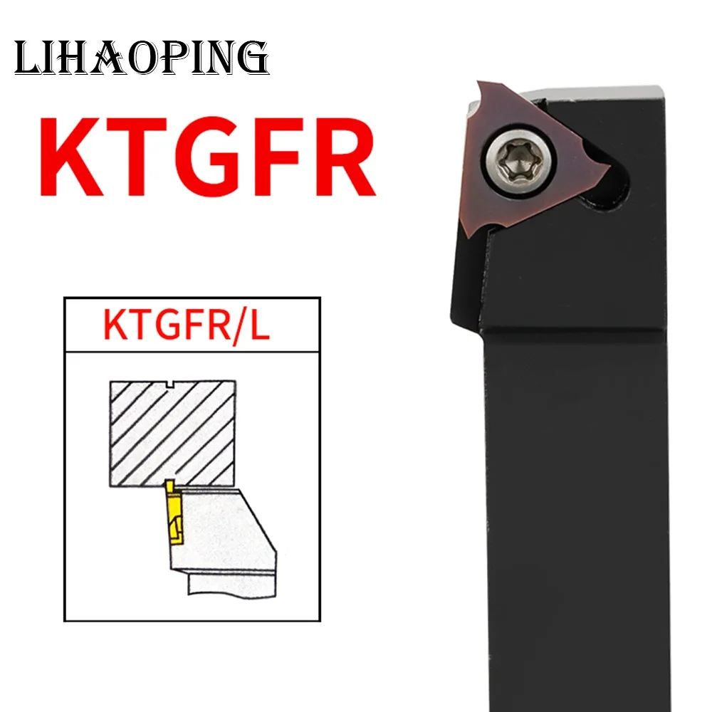 

KTGFR KTGFL Внешний держатель инструментов с ЧПУ KTGFR1010H16 KTGFR1212H16 KTGFR1616H16 KTGFR2020K16 KTGFR2020K22 KTGFR2525M16 KTGFR2525M22