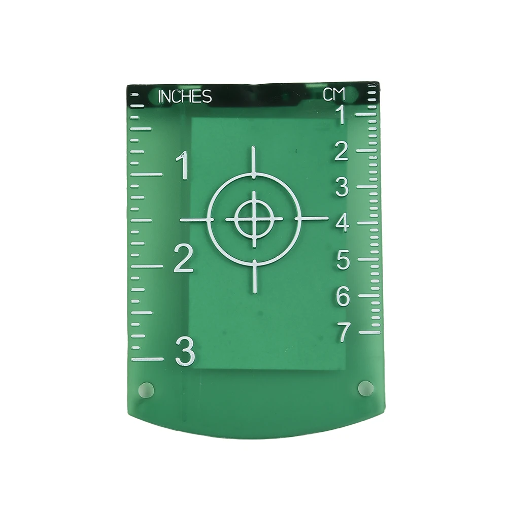 1 X Plastic Lase Target Card Plate With Magnetic Base Construction Tools Measuring Tool Accessories For Green Red Lase Level