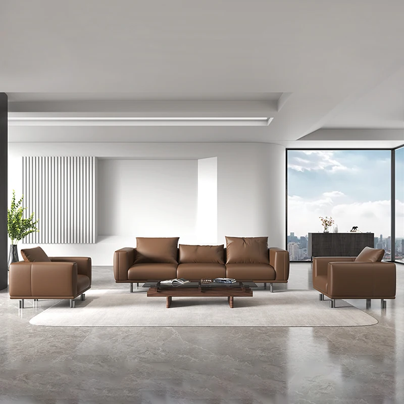 # IOffice Sofa-Set Senior Multifunktionale Kombination Modernes Design Echtleder Apartment Hotel