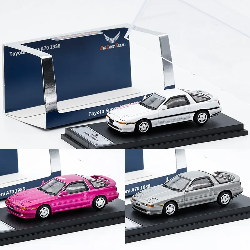 

DCT 1/64 Toyota Supra A70 Headlamp for Turn Signal JDM Car Alloy Toys Motor Vehicle Diecast Metal Model for Children