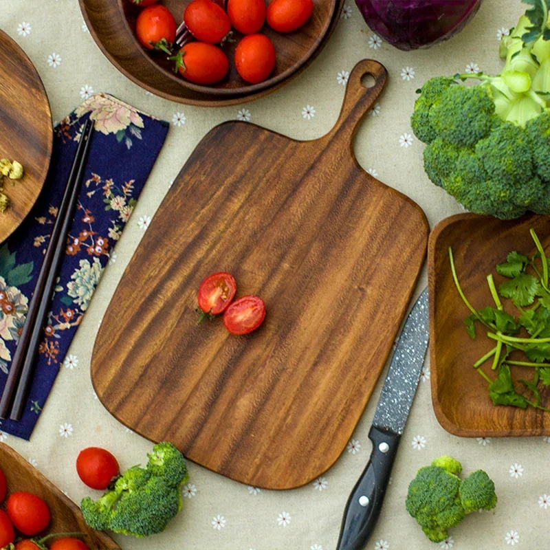 RSCHEF 1PCS Wooden Beech Chopping Cheese Cutting Board Chopping board kitchen tools