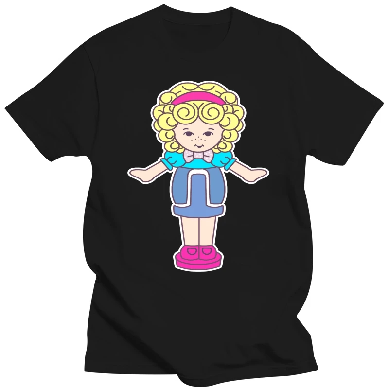 New Y2k aesthetics Polly pocket short girl problems pink T-Shirt custom t shirts quick-drying t-shirt T-shirts for men cotton