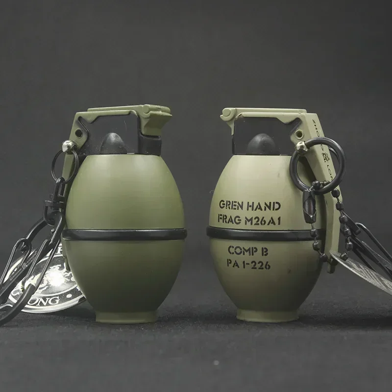 2025 New Creative Popular Metal Simulation Military Grenade Props Model Windproof Lighter Portable Men's Gift Smoking Lighter