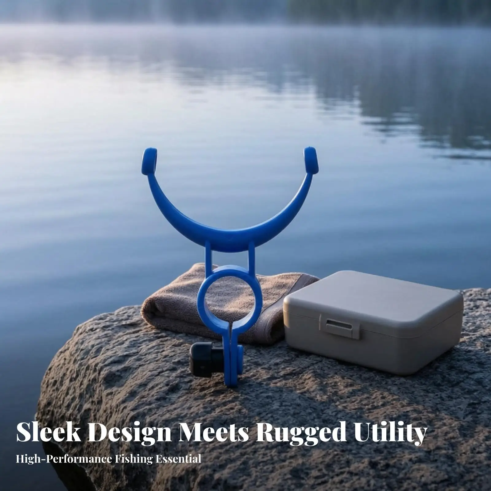 Plastic Clamp Fishing Rod Arm Support Cradle Rest Bracket Holder for Bench Boat Ground Stand Fishing Kit