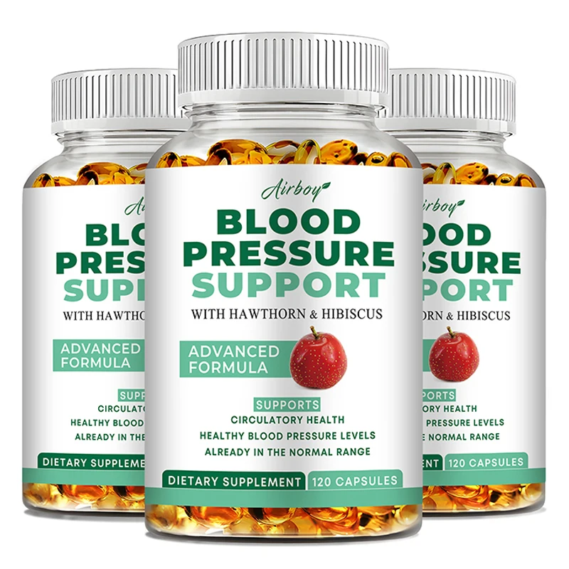 Blood Pressure Support - Promotes Blood Pressure Balance, Circulation Health Support, Improve Heart and Vascular Health