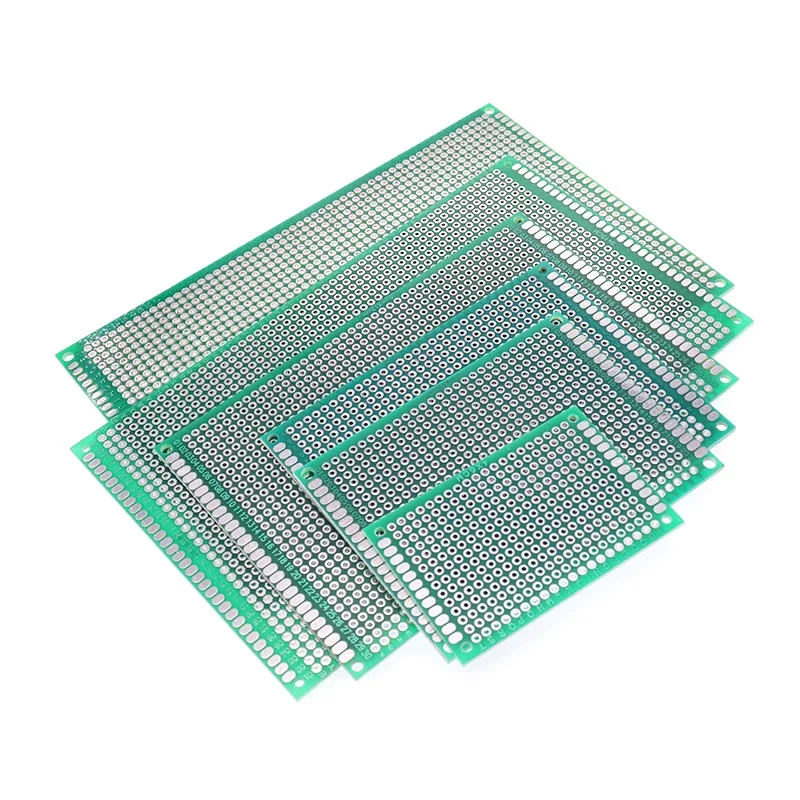 2x8cm 6x8cm 7x9cm 5x7cm 8X12cm 15X20cm 18X30cm 20X30cm Double Side Prototype Diy Universal Printed Circuit PCB Board Protoboard