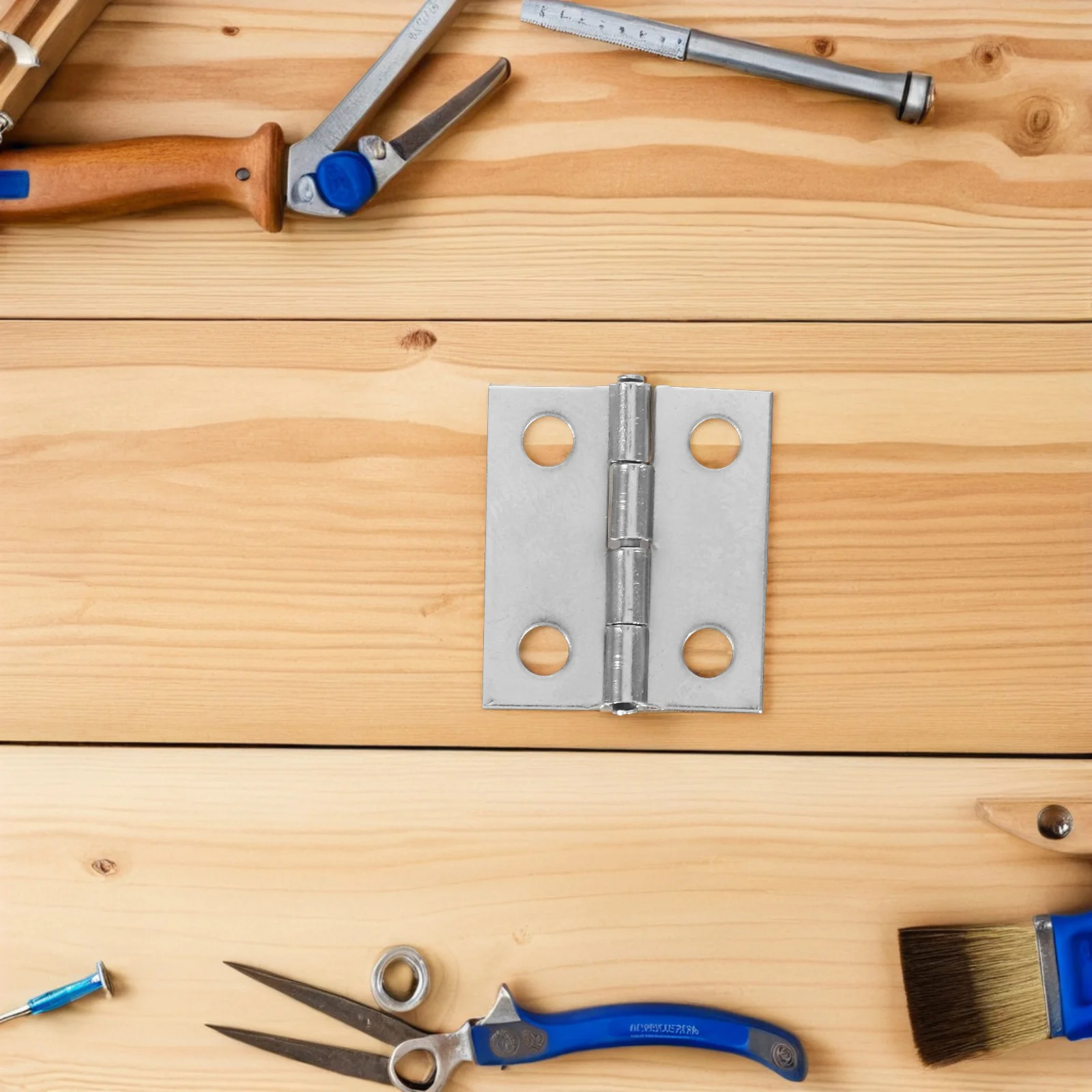 

50Pcs Small Hinges Set 19mmx15mm Mini Iron Hinges for Craft Projects DIY Wooden Cases Jewelry Box Hardware Kit