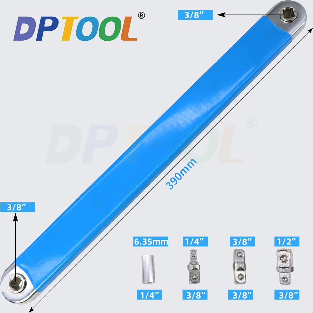 Offset Extension Wrench Tight Spaces Extension Tool with 1/2