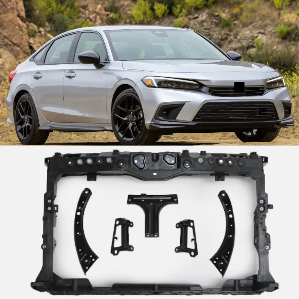 

Для Honda Civic 2022-2025 автомобильный передний бампер, опорная рамка радиатора OE: 7141T22A01