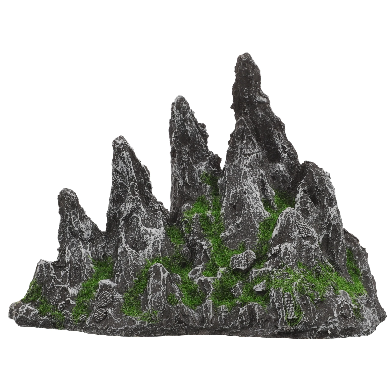 

Simulation Mountain For Fish Tank Realistic Aquarium Rockery Decor, Fish Hide Cave, Large Tall Landscaping