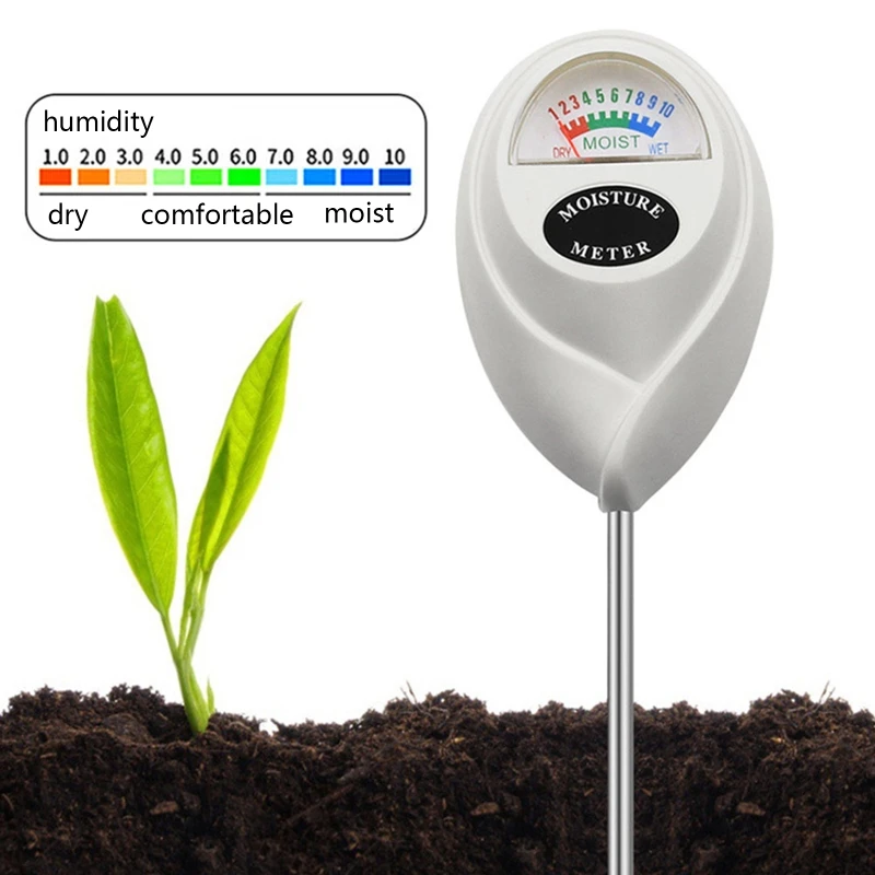 Upgraded Soil Moisture Meter Plant Water Sensor Watering Monitor Moister Tester Hygrometer for Indoor Potted Plants