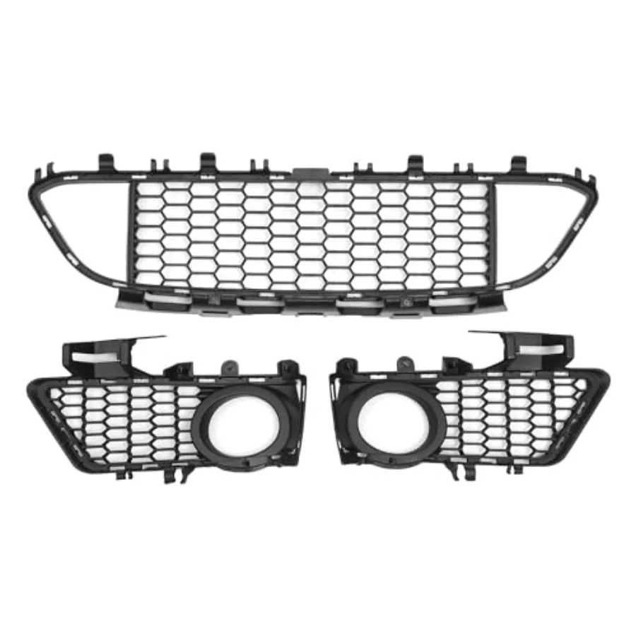 

No.51118068124 Front Lower Hood Bumper Grille Grill Fog Light Grille Cover for BMW 320i 2013-2018 Front Lower Bumper Kidney Gri