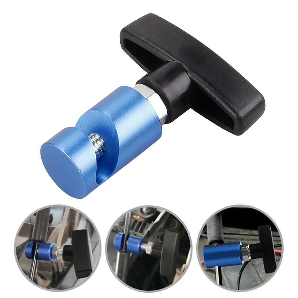 

Aluminum Car Hood Holder Trunk Air Pressure Anti-Slip Engine Cover Lifting Support Rod Fixing Clamp Lift Support Clamp RS-EM1041