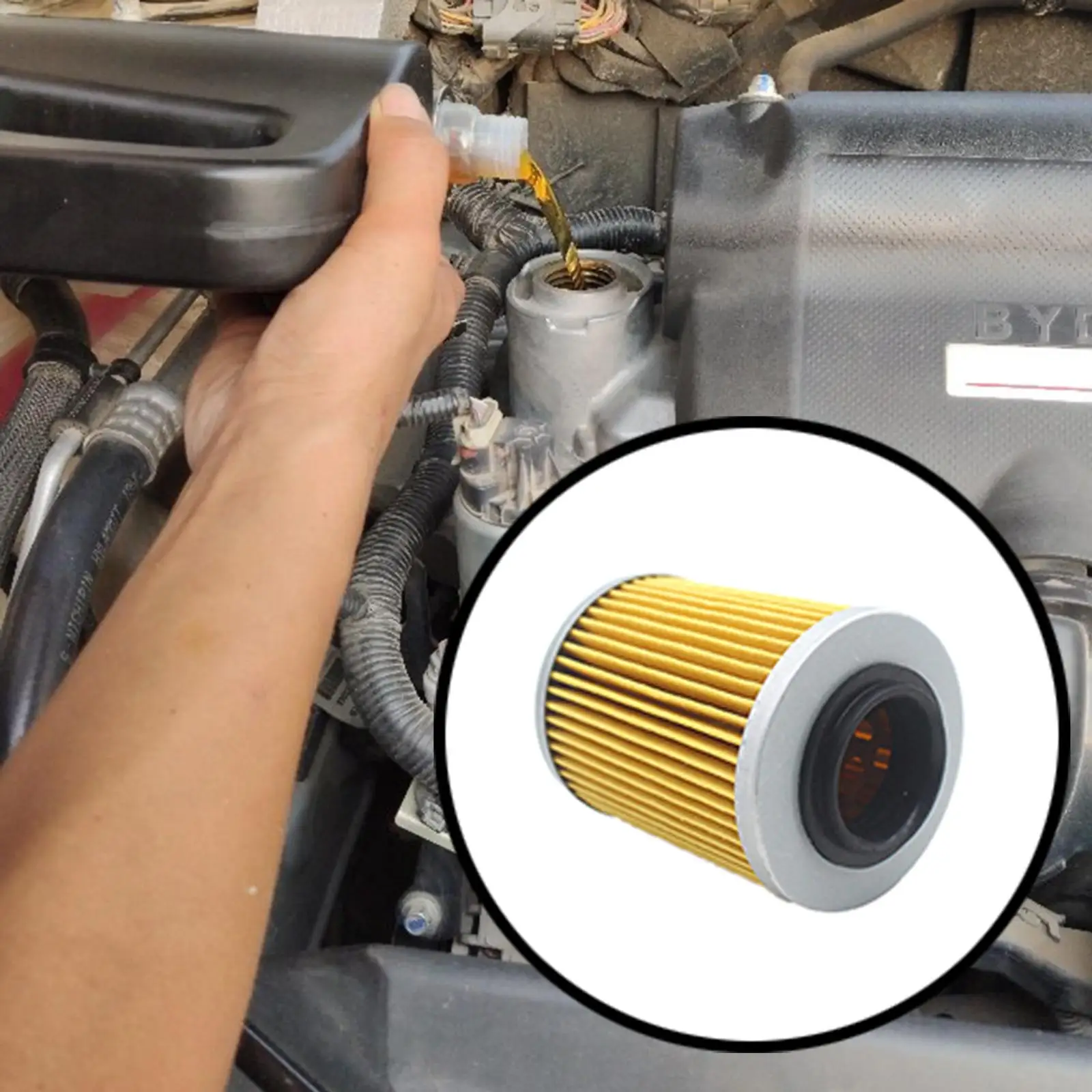 Replacement Automotive Engine Oil Filter Cartridge Direct Fit Diesel Water Separator for Truck and Tractor