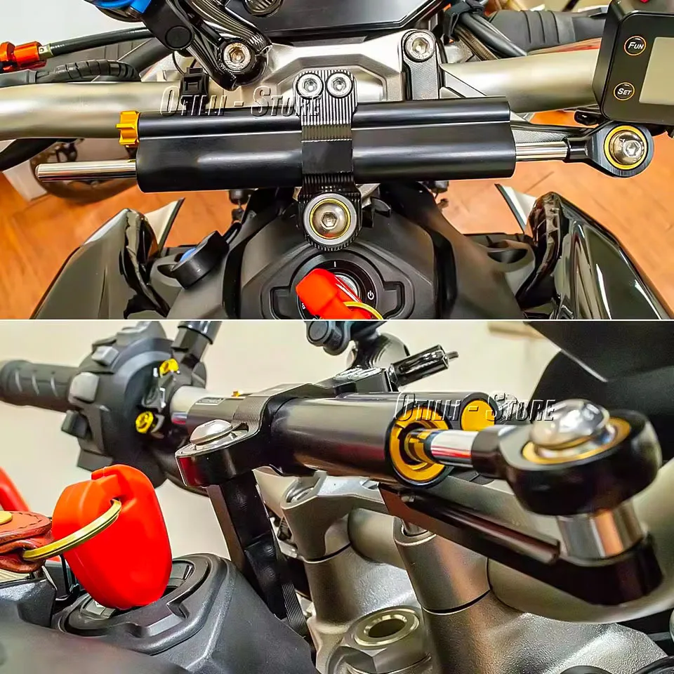 Steering Dampers for Honda CB1000R CB 1000 R CB 1000R Cb1000r 2018-2024 Motorcycle CNC Stabilize Damper Bracket Mounting Kit