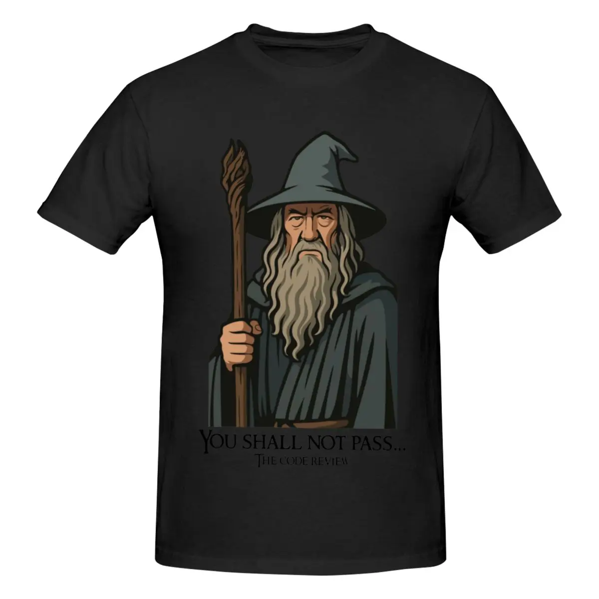 Gandalf You Shall Not Pass L-Lords Of The R-Rings Movie Trending T Shirts Graphic Y2K Unique Customized Men Women Tshirt Tops