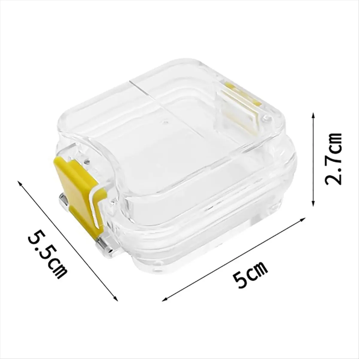 ●Dental Pillow Crown Box, 5Pcs Transparent Membrane Film Showcase Tooth Boxes Dental Crown and Bridge Box