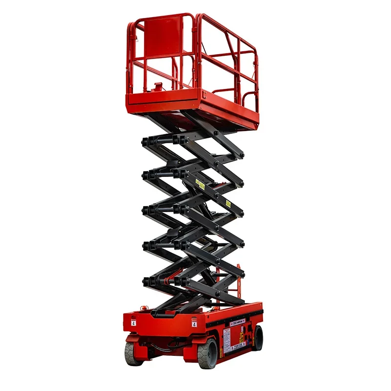 New Electric Movable Scissors Construction Lift Firm Mechanical Structure Hydraulic Mobile Skylift Engines
