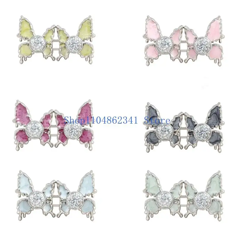 5asd Detachable Decorative Waist Buckles Suit Durability Metal Waist Fasteners for Various Denims Styles