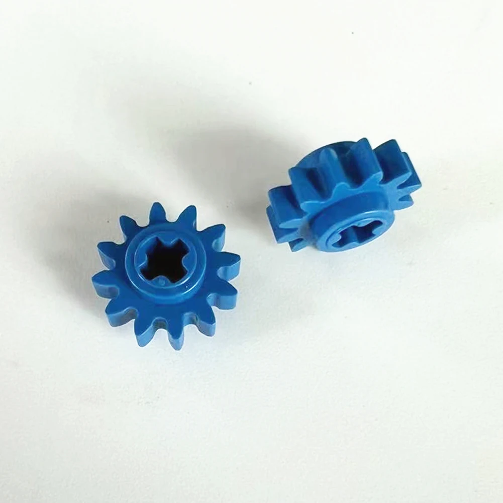 5PCS 69778 Getriebe 12 Zahn Blau Hohe-technic Teile für MOC Bausteine Kompatibel mit legoeds 42143 Ferraried SP3 6396479