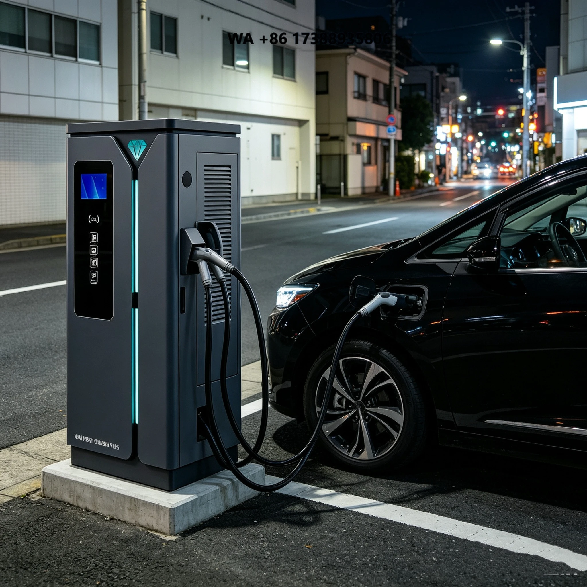 DC Charging Station CCS2/GBT 60kw Ev Charger New Energy Fast Ev Charging Station