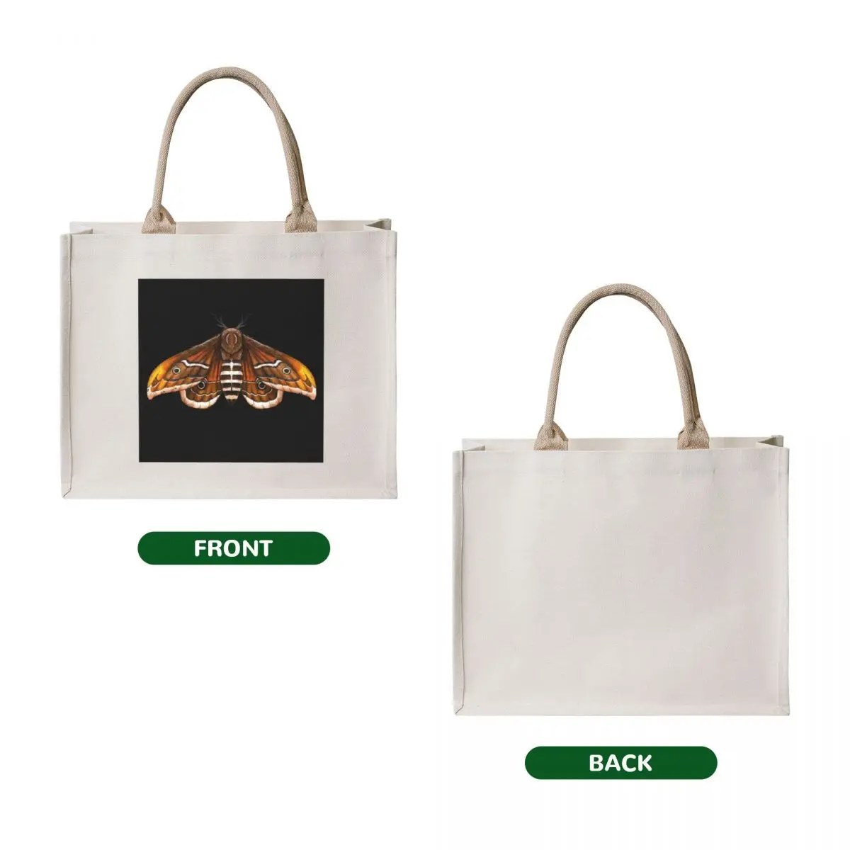 Emperor Moth Tote Bag female bag Women's shopper bag great Eco