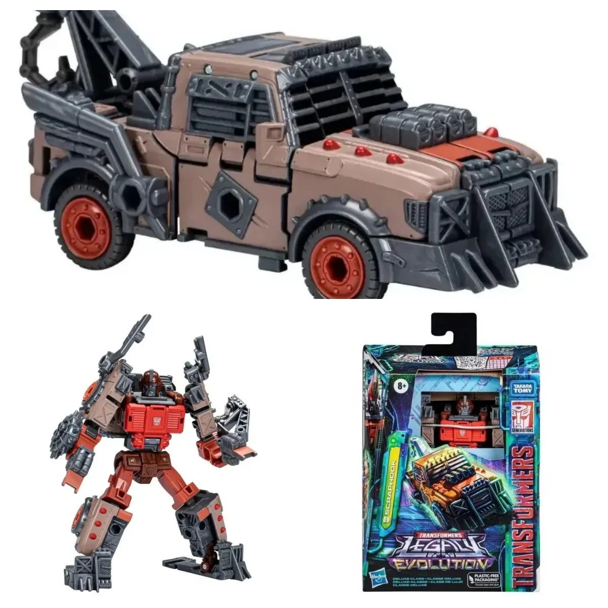 

Takara Tomy Hasbro Transformers Legacy Evolution Deluxe Scraphook Action Figure Model Collection Ornaments Figure Hobbies Toys