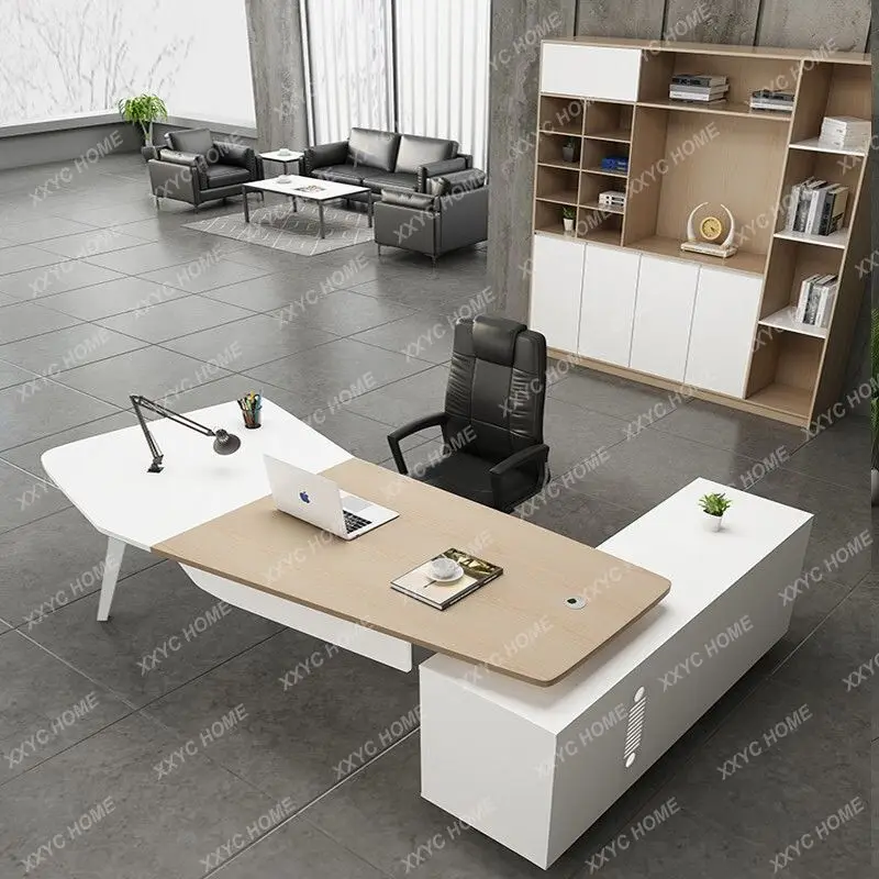 Office Desk and Chair Combination General Desk Manager Desk Supervisor