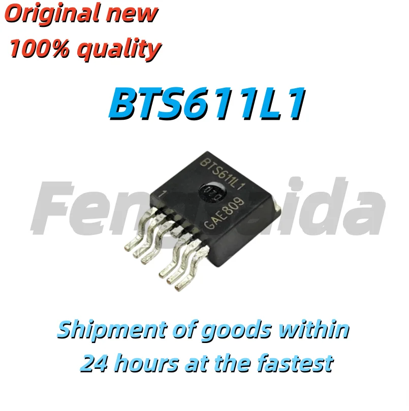 (5 Pieces) 100% New Dual-channel high-end power switch BTS611L1 car computer board chip TO-263